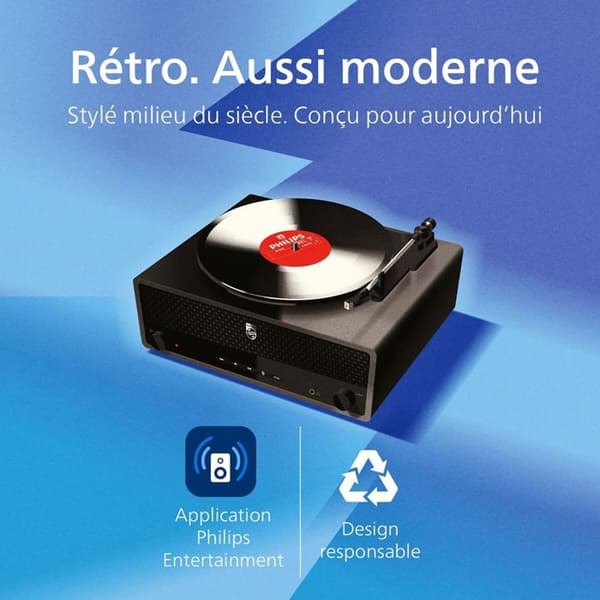 Platina vinyl Philips The Stevie Svart