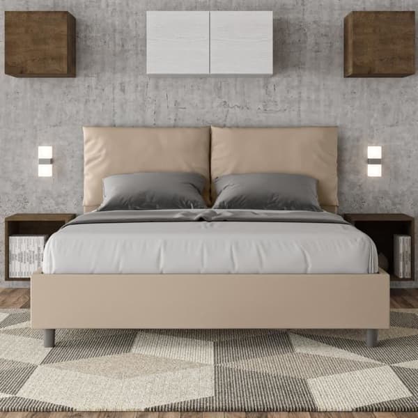 Dubbelsäng - LIBEROSHOPPING - 160x210 - Grå - Vit Grå