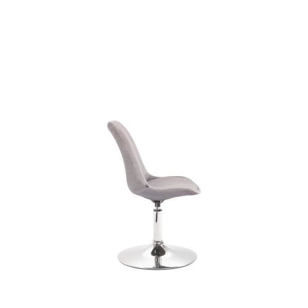 Matsalsstol - CLP - Maverick - Sammet - Grå - Modern design grå