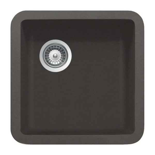 Inbyggd diskbänk - SMEG - VST38T - Cristalite - Titanium - 1 fyrkantig skål Titan