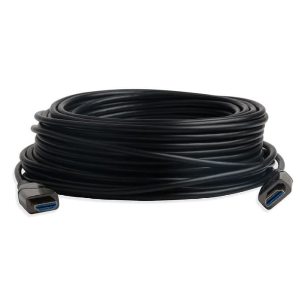 Techly ICOC HDMI-HY2-100, 100 m, HDMI Typ A (Standard), HDMI Typ A (Standard), 3D-kompatibilitet, 18 Gbit-s, Svart