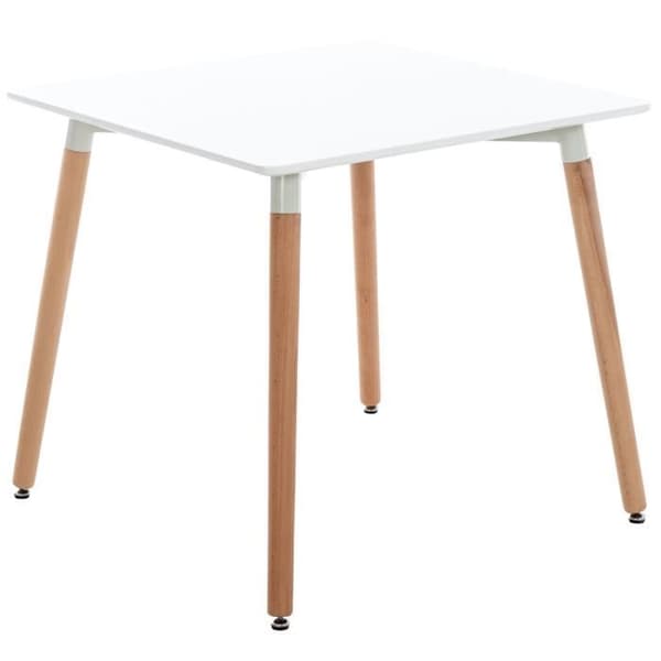 -CLP-Matgrupp Liborg med 1 Bord och 4 Stolar-Array Vit