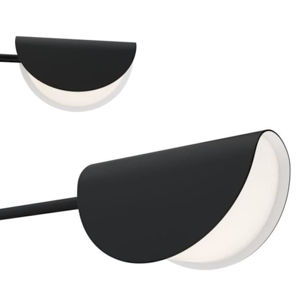 Plafondlampa - Maytoni - Mollis - Svart - Metall - Akrylskärm - 8 G9 lampor