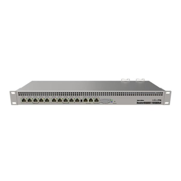 Mikrotik RB1100AHx4 Dude Edition Connected Router Silver
