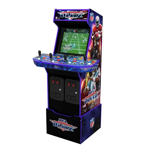 Arcade1Up - NFL Blitz Arcade Machine Flerfärgad