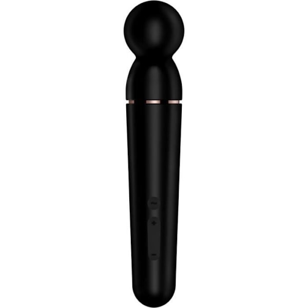 "Masseur och vibrator - SATISFYER - Planet Wand-er - Svart - 10 program - Vattentålig (IPX7)" Svart