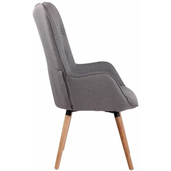 Avslappningssoffa - CLP - Ashford - Elegans - Chic - Grå-Natur grå