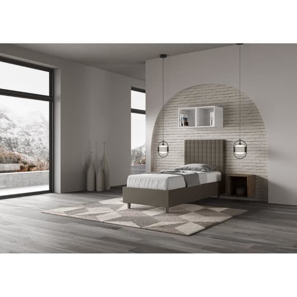 Lit 1 plats - LIBEROSHOPPING - Solig - Brun - Vit kastanj