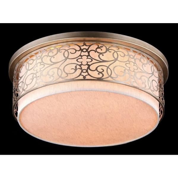 Plafondslampa - Venera - Cylindrisk - 5 ljus - Mässing - E27