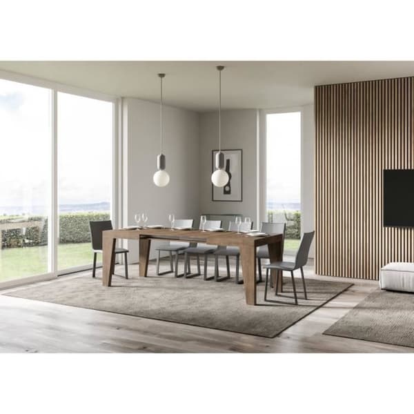 Utökningsbart bord - Naxy - Valnöt - Barn - 90x120/224 cm Valnöt