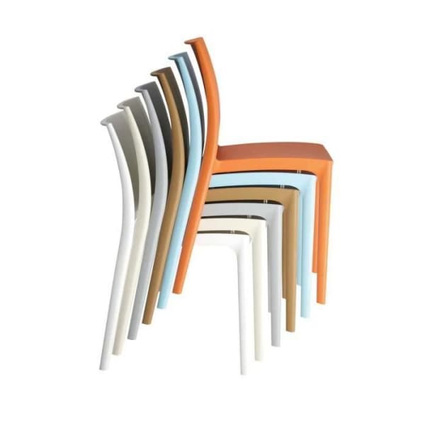-CLP-Stapelbar trädgårdsstol Maya i plast-Array orange