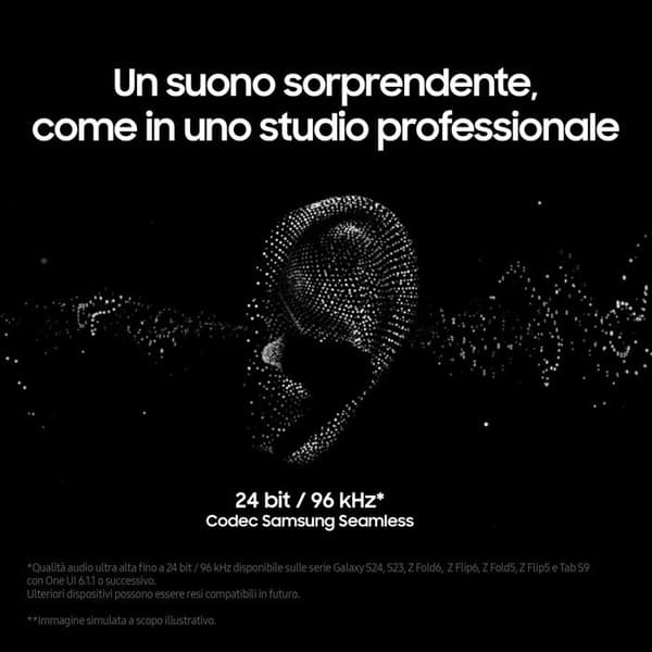 Samsung Galaxy Buds3 Pro True Wireless Hörlurar Silver ANC IP57 Bluetooth 5.4 Argent (Silver)