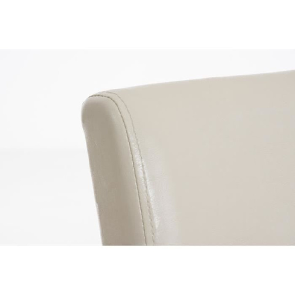 CLP 2 INA matsalsstolar, svart träfot, fodral i konstläder, sitthöjd 47 cm Svart