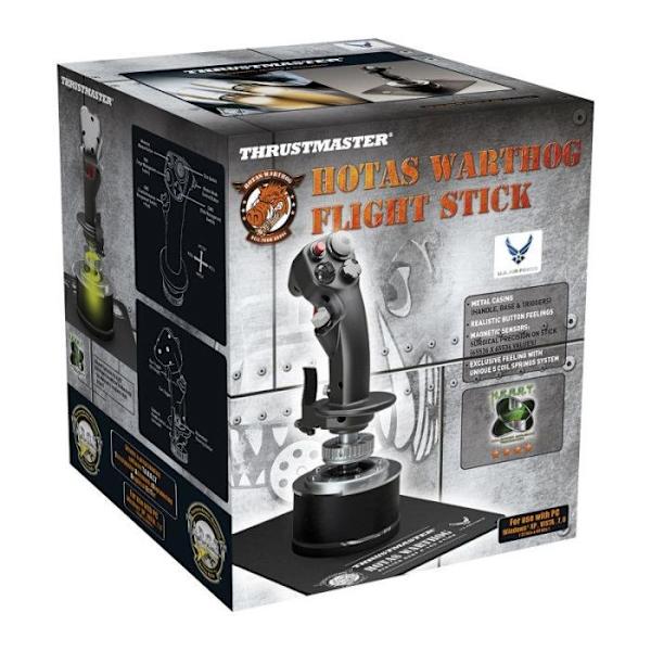 Thrustmaster Joystick HOTAS WARTHOG Flight Stick - PC Svart