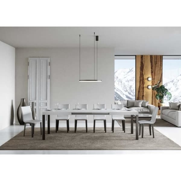 Utdragbart bord - Everyday - 90x140/244 cm - Vit - Barn Vit