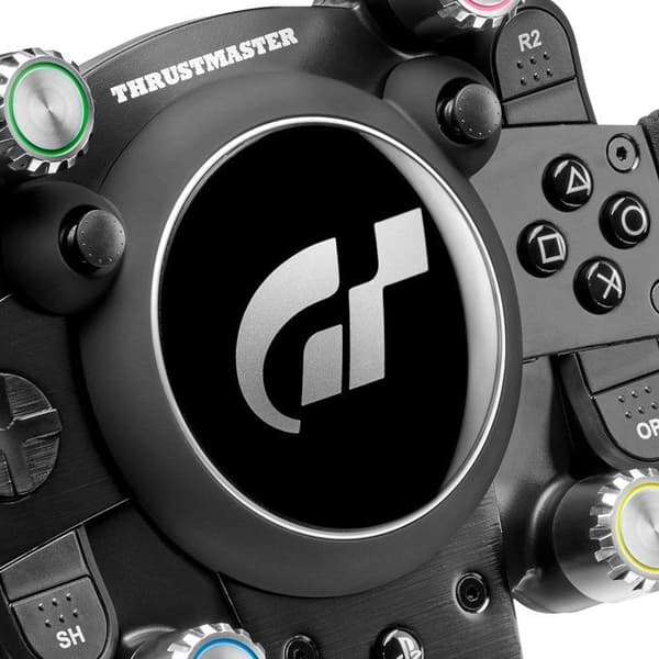 Racing Wheel - THRUSTMASTER - GT Wheel Add-On - Kompatibel med Thrustmaster-baser - Svart Svart