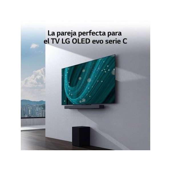LG-ljudbar - SC9S - 3.1.3 - Dolby Atmos - DTS:X - 400W - Vit Vit