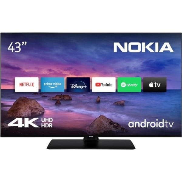 Nokia 43" (108 cm) 4K UHD LED-TV - Smart Android TV - Netflix, Prime Video, Disney+