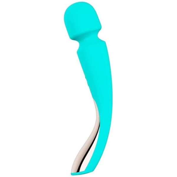 LELO SMART WAND 2 MASSAGER MEDIUM OCEAN BLÅ Blå