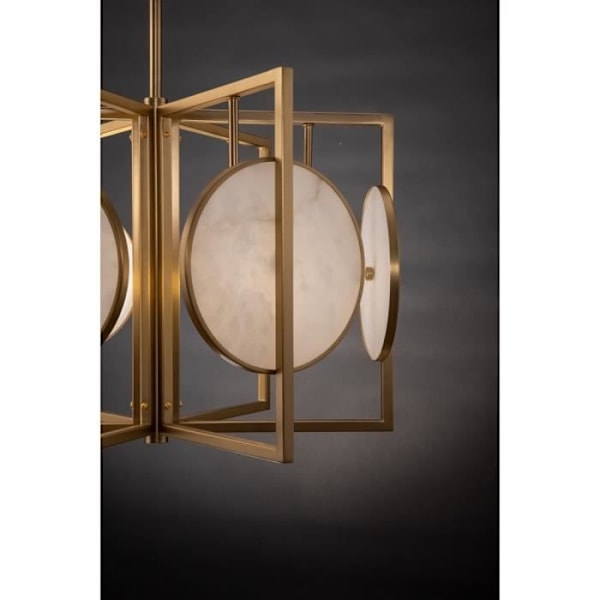 Hängande taklampa - Maytoni - Marmo - Guldmetall - 6 E14-lampor - Konstnärlig design