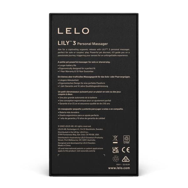 LELO - Lily 3 Personal Massager - Polar Green Grön