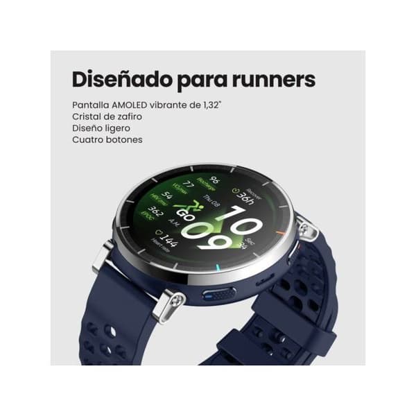 Amazfit Active 3 Premium GPS NFC Bluetooth 45mm AMOLED Vattentålighet 5ATM Blå
