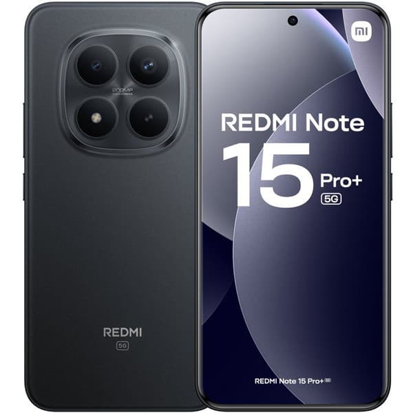 XIAOMI - Redmi Note 15 Pro+ 5G - 8 / 256 Go - Svart Svart