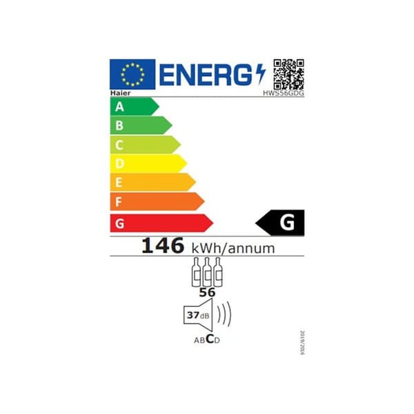 Haier HWS56GDG vinkyl