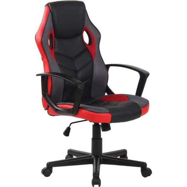 Glendale Gaming kontorsstol konstläder och mesh Justerbar vridbar bekväm. [Svart gul] Svart gul