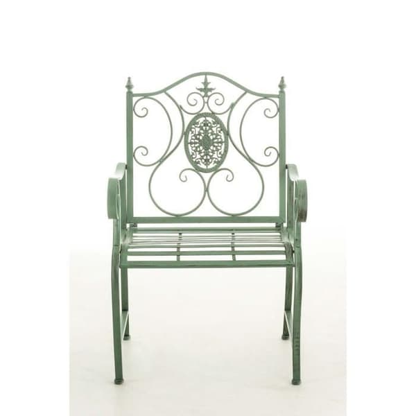 -CLP-Chaise Punjab-Array grön antik