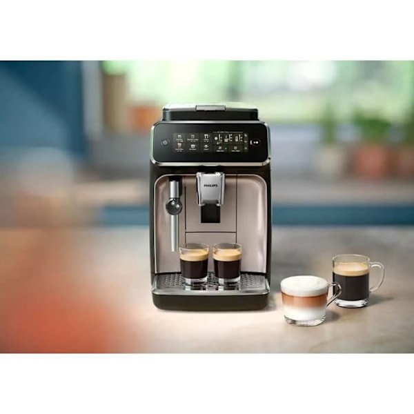 Automatisk espressomaskin kvarn - PHILIPS - EP3321/40 - Svart