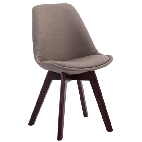 Besöksstol - CLP - Borneo V2 - Design - Tyg - Taupe Mol