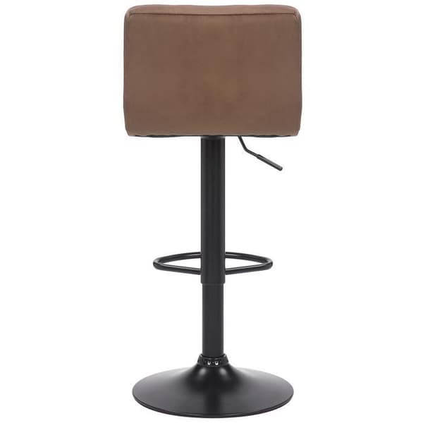Set med 2 Feni sammet barstolar - Brun - CLP - Samtida - Design - Kök brun
