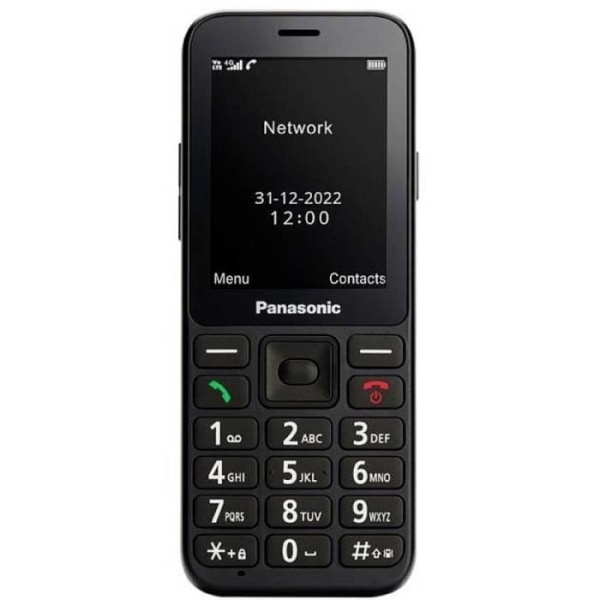 Panasonic KX-TU250 Mobiltelefon för seniorer svart