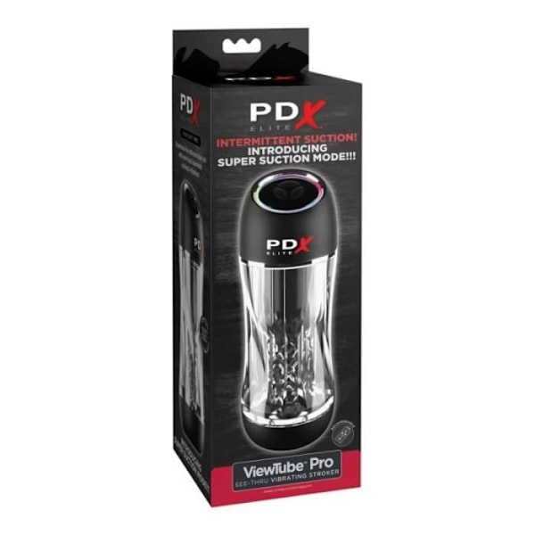 PDX Elite ViewTube Pro Vibrerande Masturbator