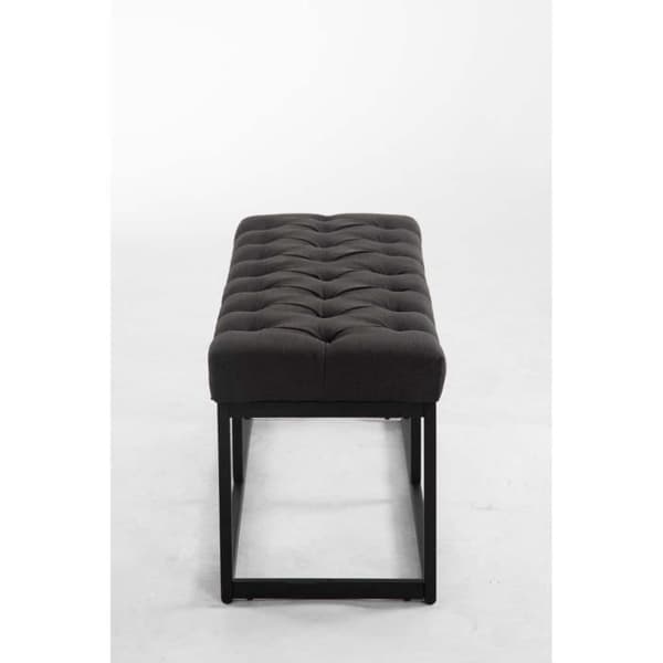 -CLP-Banquette Amun B Tissu-Array mörkgrå