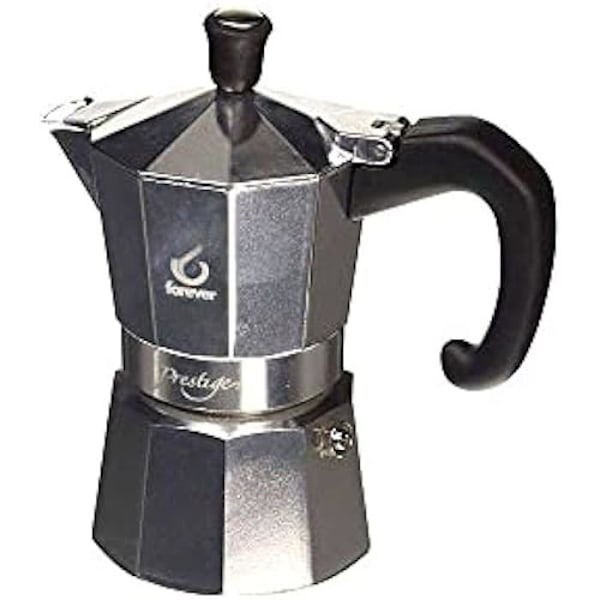 Moka kaffebryggare - KAUFGUT - Tz.12 Prestige Induction - Kompatibel med induktionshällar