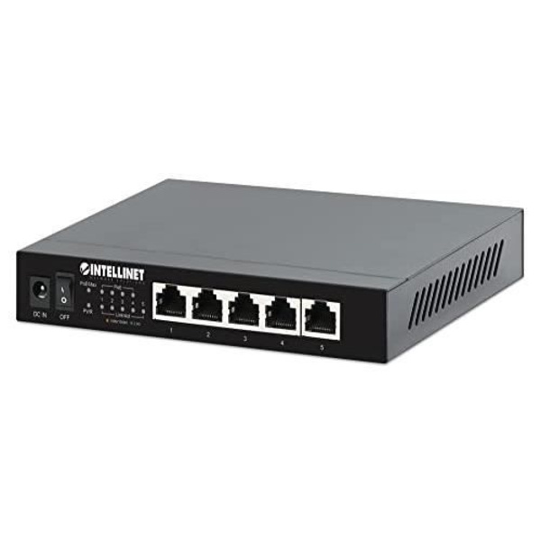INTELLINET 561921 Ethernet-switch - 5 2.5G PoE+-portar - IEEE 802.3bz-kompatibel
