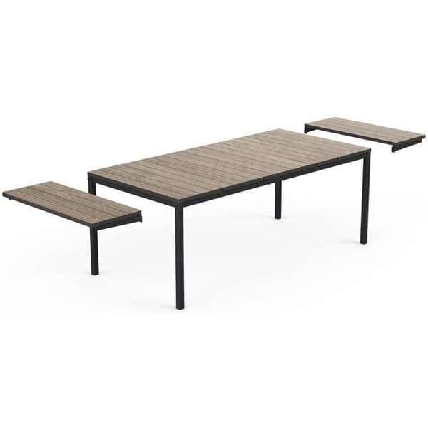 Utebord förlängningsbart - KETER - Modell Deco Porto Nova - 272 x 94 x 75 cm - Rektangulär - Polypropen brun