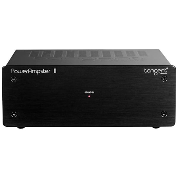 Effektförstärkare - Tangent - PowerAmpster II - Svart - XLR och RCA-ingångar - Mono/Stereo