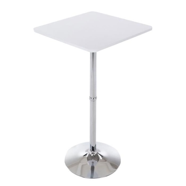 -CLP-Stående bord / Högt kvadratiskt bord 60x60 cm-Array Vit