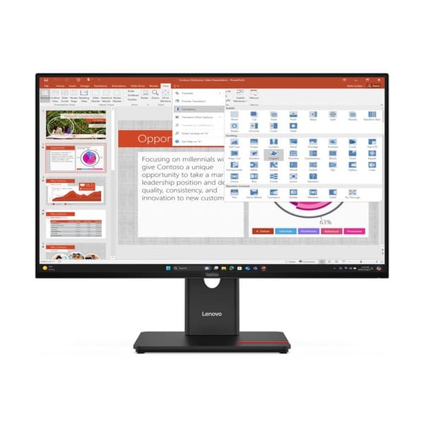 Monitor - LENOVO - ThinkVision T27-40 - 27 tum - IPS - Full HD 1920x1080