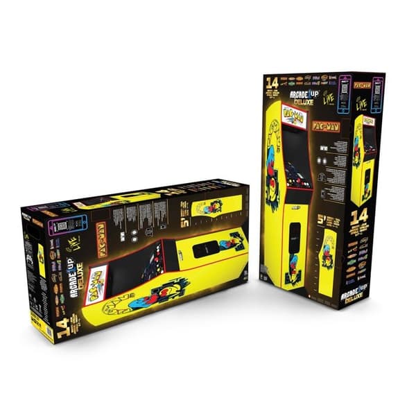 Spelautomat - Arcade1Up - Ny Pac-Man Spelautomat Riseless Färg