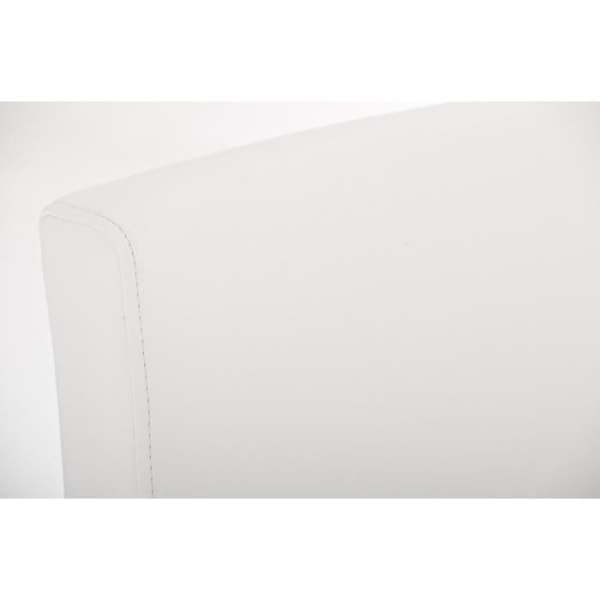 Set med 2 Paros barstolar i konstläder - CLP - Vit - Modernt - Design - Kök Vit