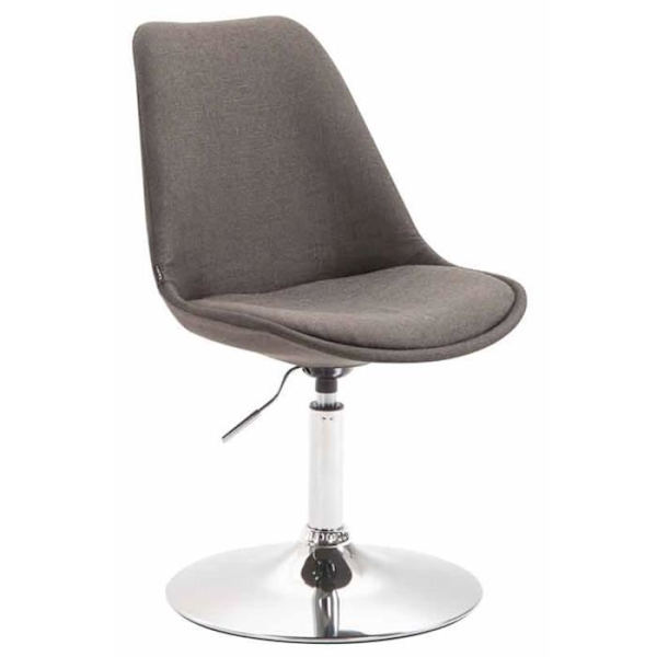 Matsalsstol i Maverick-tyg - Mörkgrå - Modern design - Bekväm - Justerbar i höjdled Mörkgrå