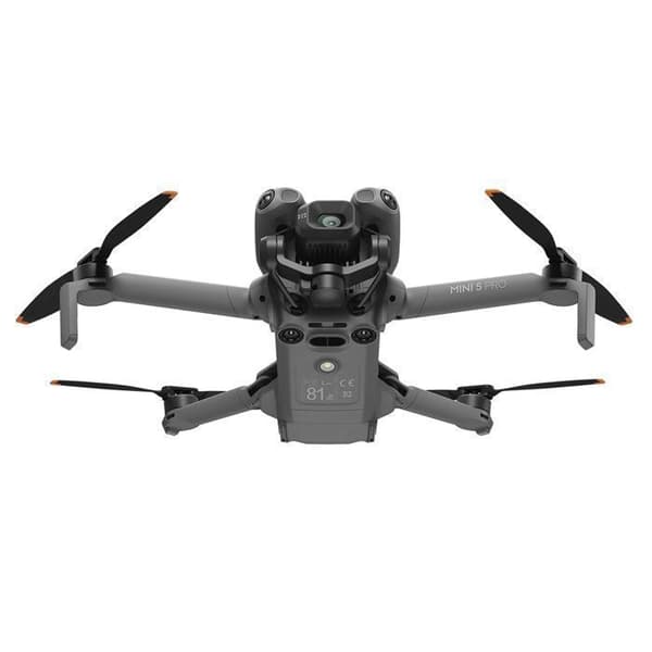 Dron - DJI - Mini 5 Pro Fly More Combo (DJI RC-N3) - 4K-kamera - CMOS-sensor 1" - Hinderdetektering Grå
