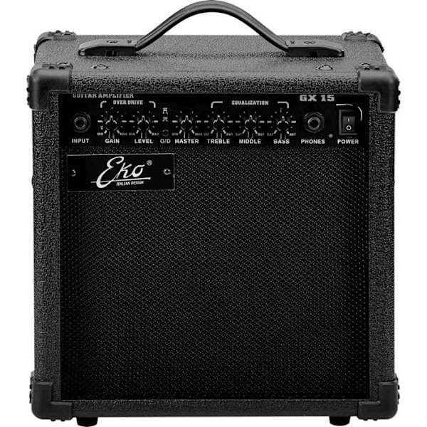 El-gitarr - EKO - EG-11 - Sunburst - Attraktiv design - För vuxen solsken