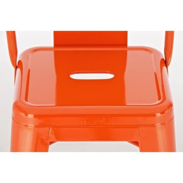 Set med 2 barstolar -PERONNAS (orange) orange