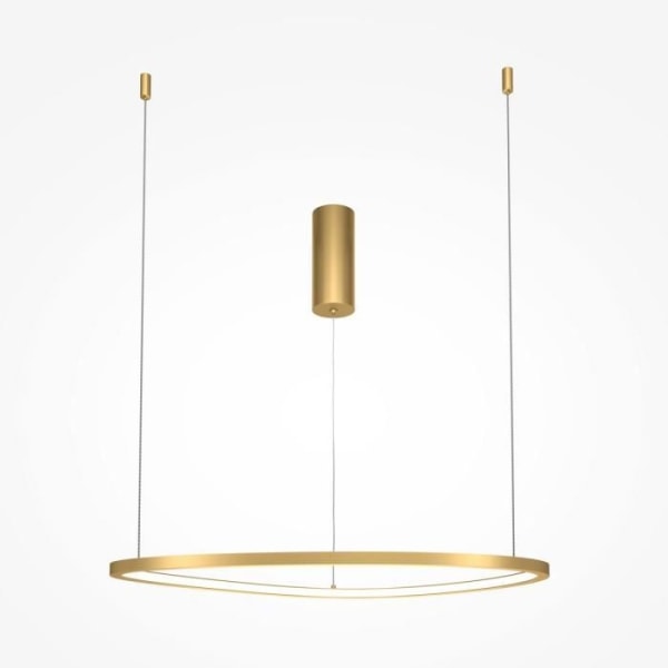 Maytoni Glint Modern integrerad LED-taklampa i mässing, 60cm 3000K