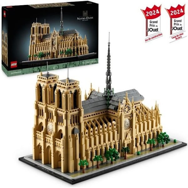 LEGO® Architecture 21061 Notre-Dame de Paris - Byggsats för vuxna